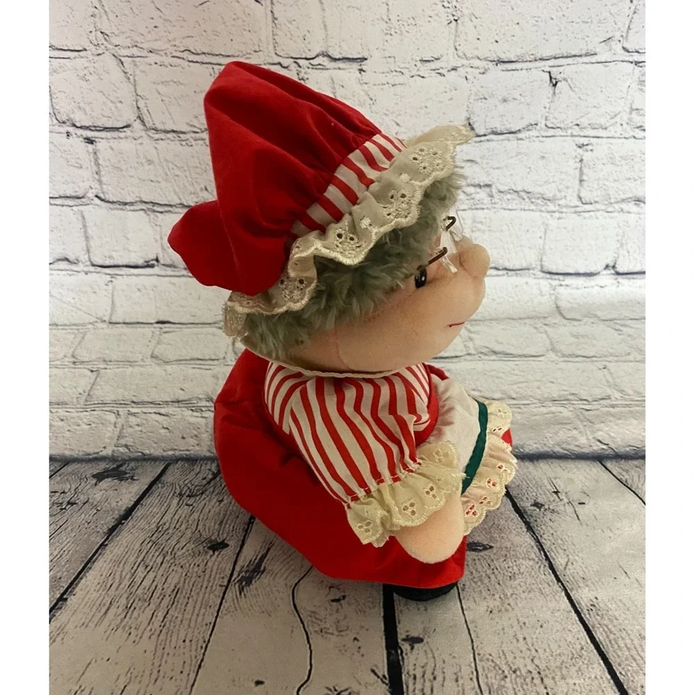 Vintage Thomas Pacconi VideoReplacement Mrs. Claus Christmas Singing Jingle Bell
